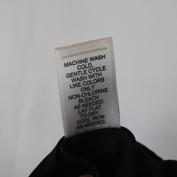 Cato EST. 1946 Blouse Women's Large Black Cold Shoulder Studded Keyhole Top - Picture 10 of 10